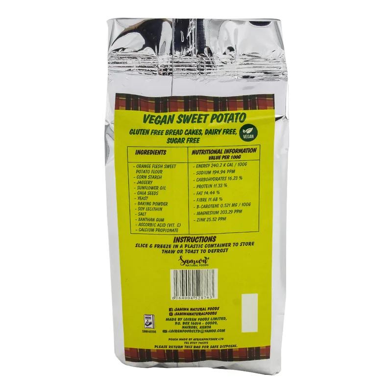 Gluten Free Vegan Sweet Potato Bread thumbnail 2